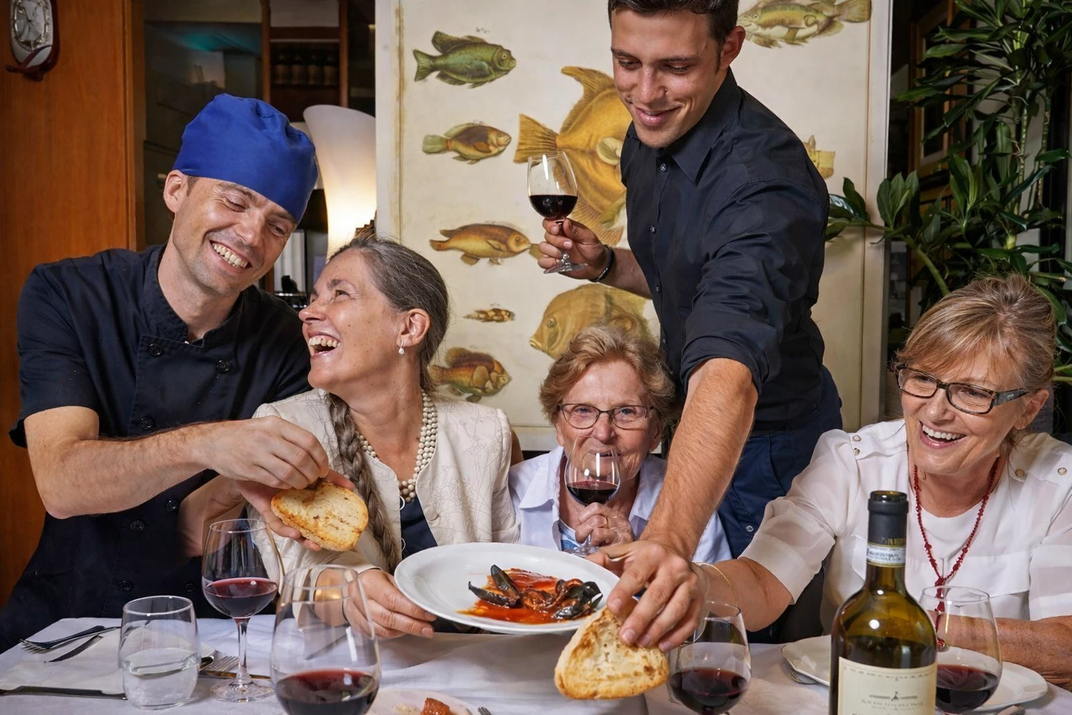 Famiglia Ancillotti - Ristorante Alcide Poggibonsi