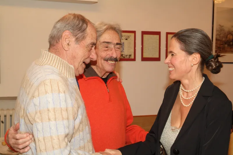 Portata di mare durante il Cacciucco Day, Alcide