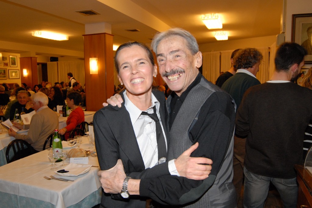 Famiglia Ancillotti in sala - Ristorante Alcide Poggibonsi