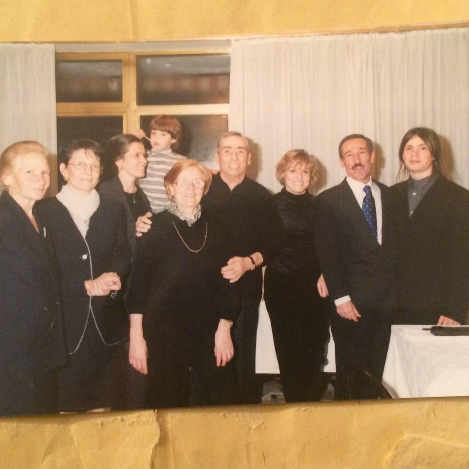 Famiglia Ancillotti - foto storica di gruppo - Ristorante Alcide Poggibonsi