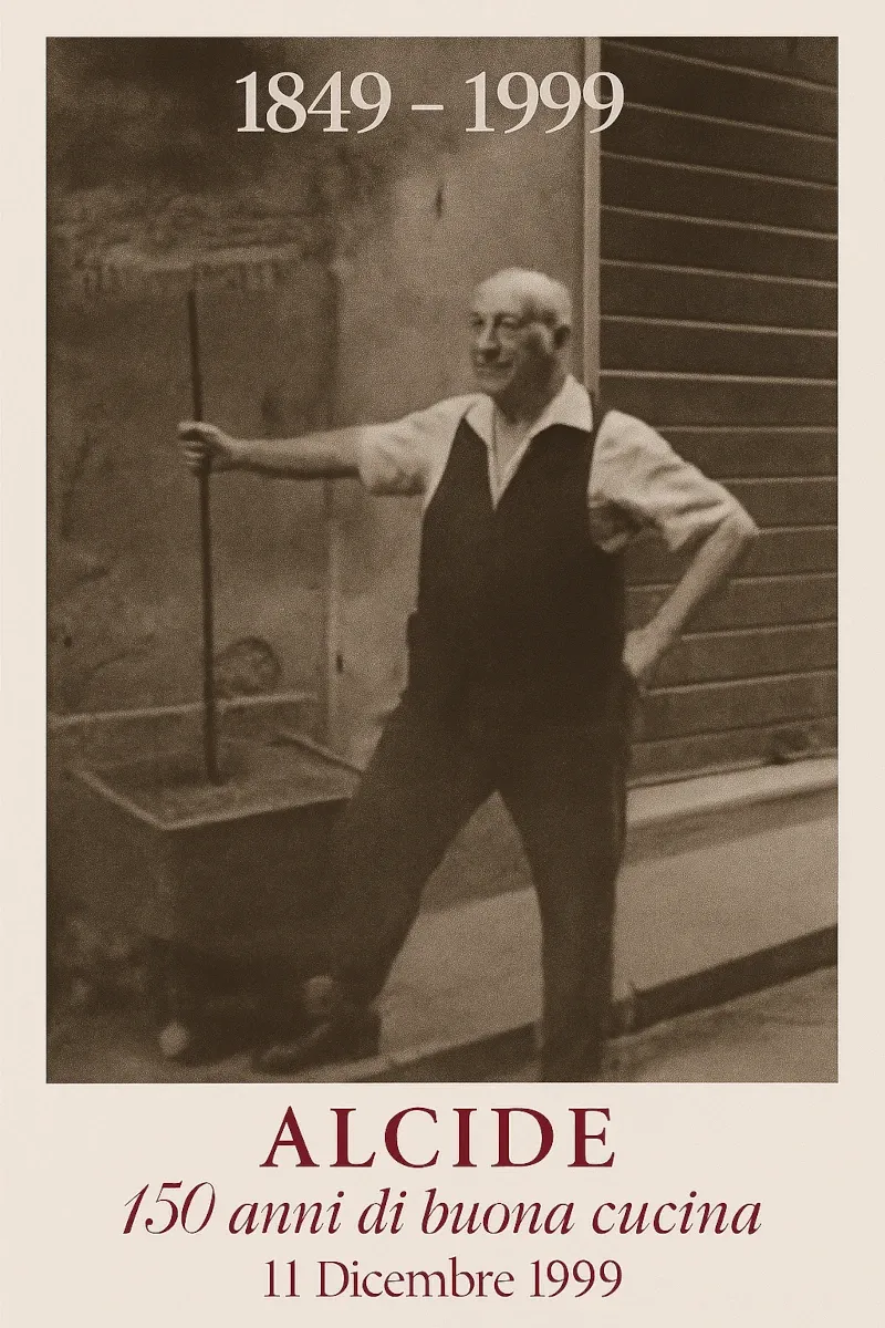 Ristorante Alcide, storia e tradizione