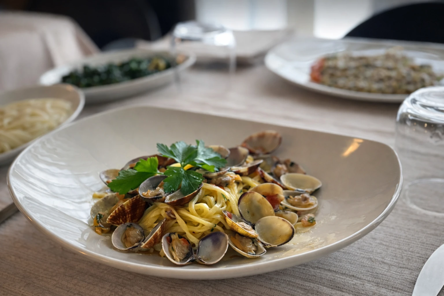 Tagliolini alle vongole veraci