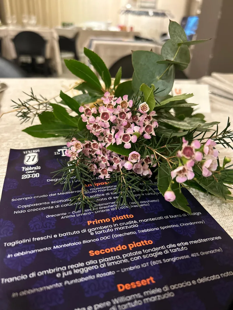 Piatto di mare con tartufo marzuolo – Alcide Gourmet Club Poggibonsi