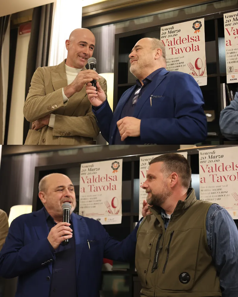 Ospiti durante la serata Valdelsa a Tavola, Ristorante Alcide Poggibonsi