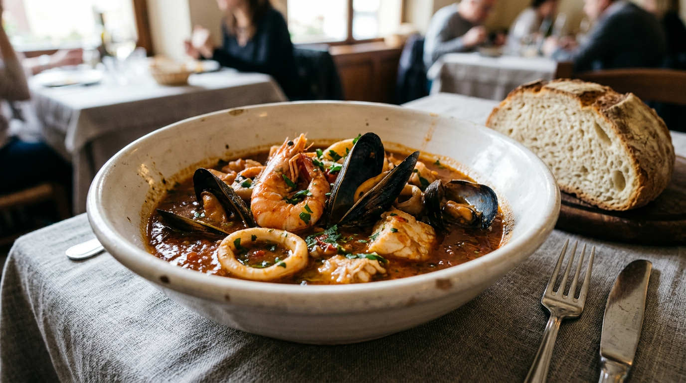Cacciucco alla livornese: la ricetta tradizionale passo per passo