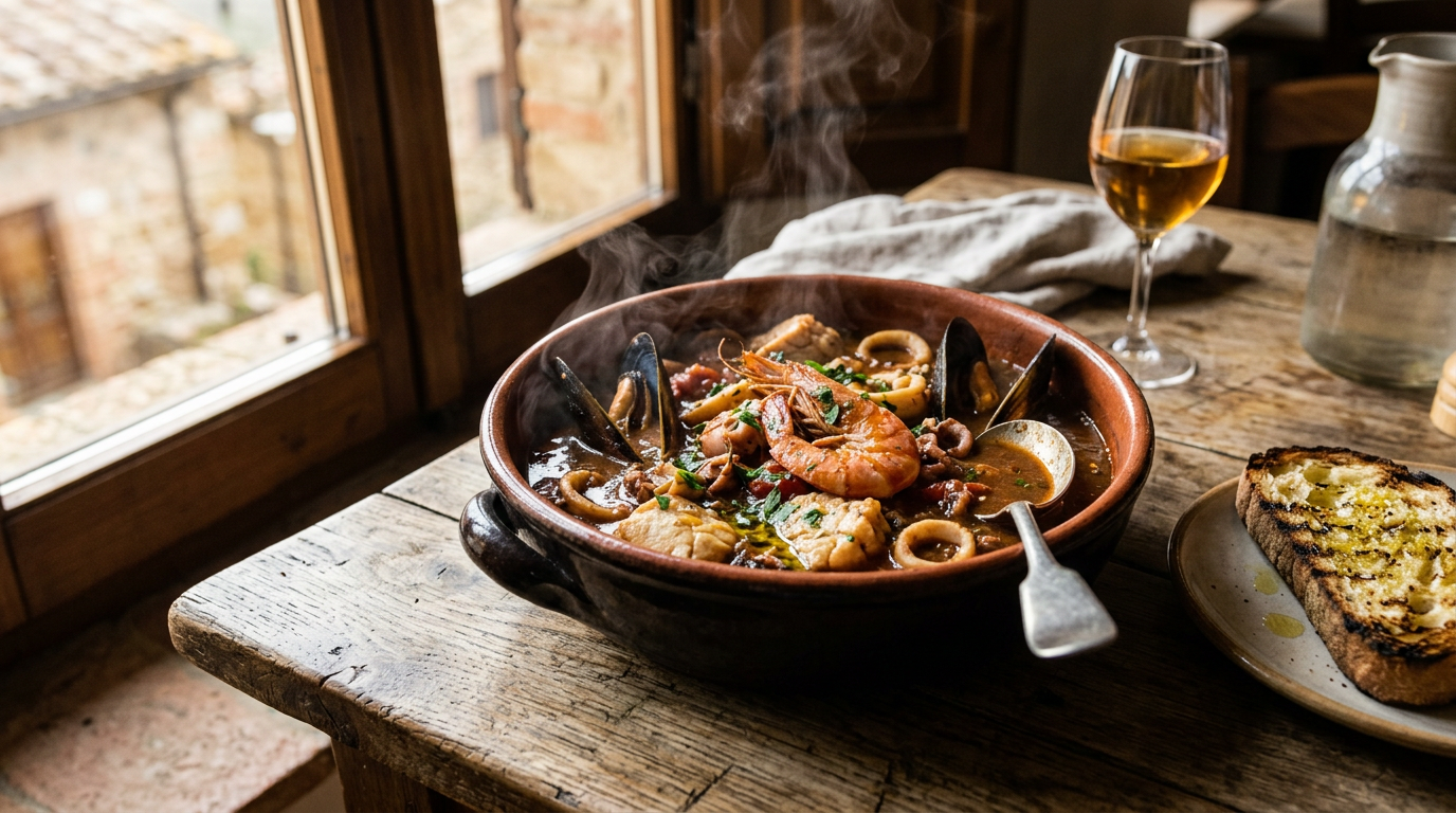 Cacciucco: la zuppa di pesce toscana da provare almeno una volta