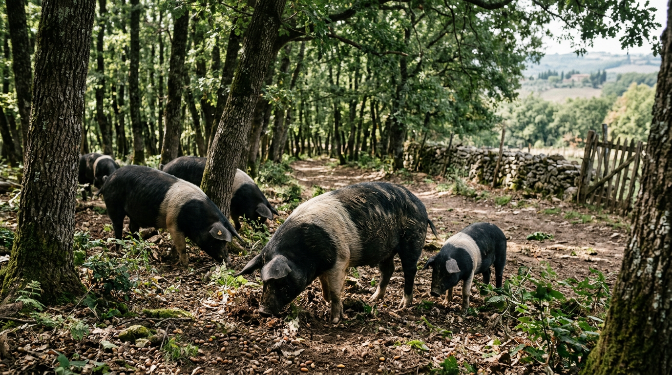 Cinta Senese: il maiale toscano che non trovi altrove