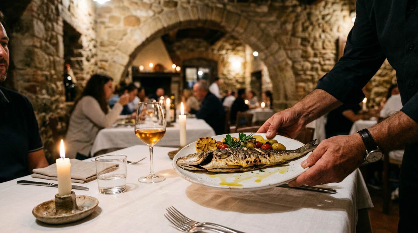 Dove mangiare pesce in Toscana nell'entroterra: la guida