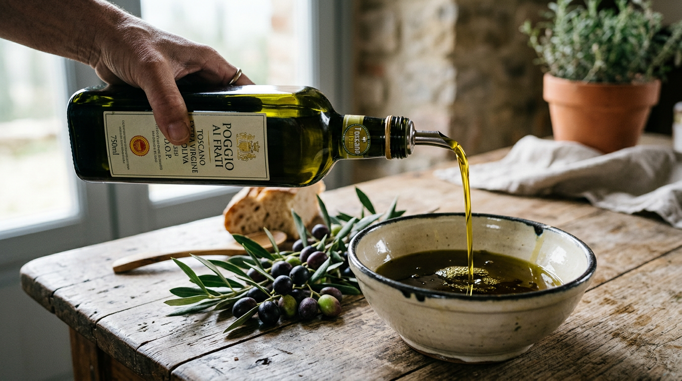 Olio extravergine toscano: come riconoscere quello vero