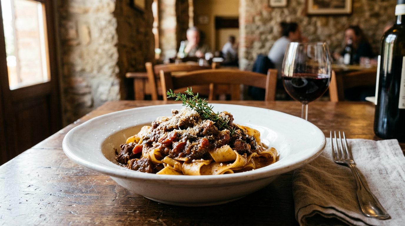 Pappardelle al cinghiale: la ricetta della tradizione toscana
