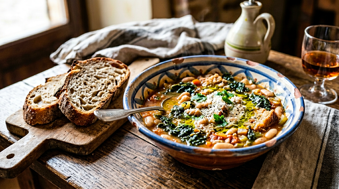 Ribollita toscana: la ricetta autentica della zuppa più famosa