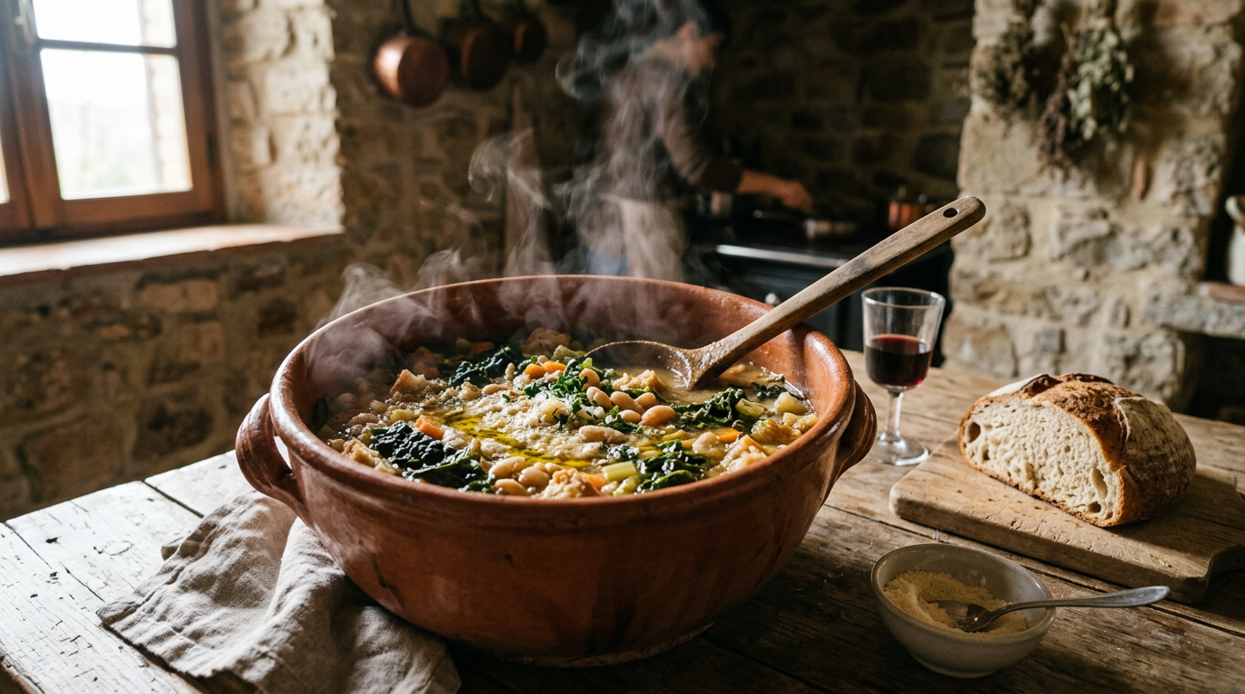 Ricetta ribollita: varianti regionali e il segreto del cavolo nero