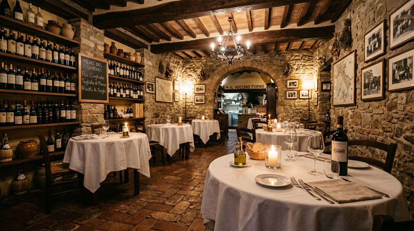 Ristorante tipico toscano: cosa aspettarsi e cosa ordinare